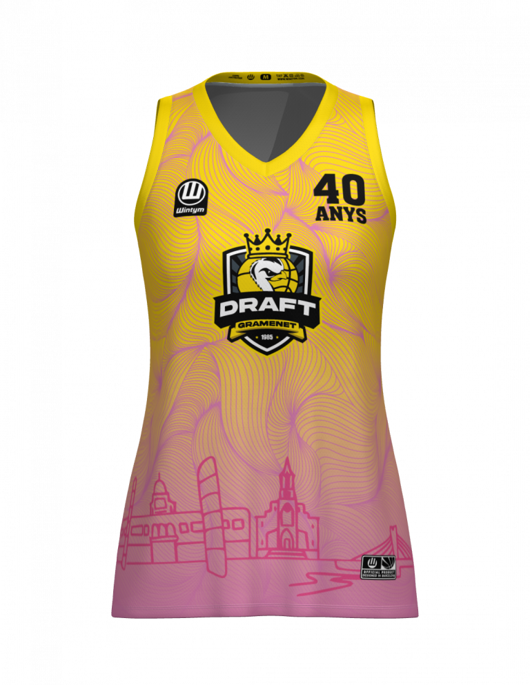 Ja disponible la samarreta commemorativa del 40è aniversari del Draft Gramenet!